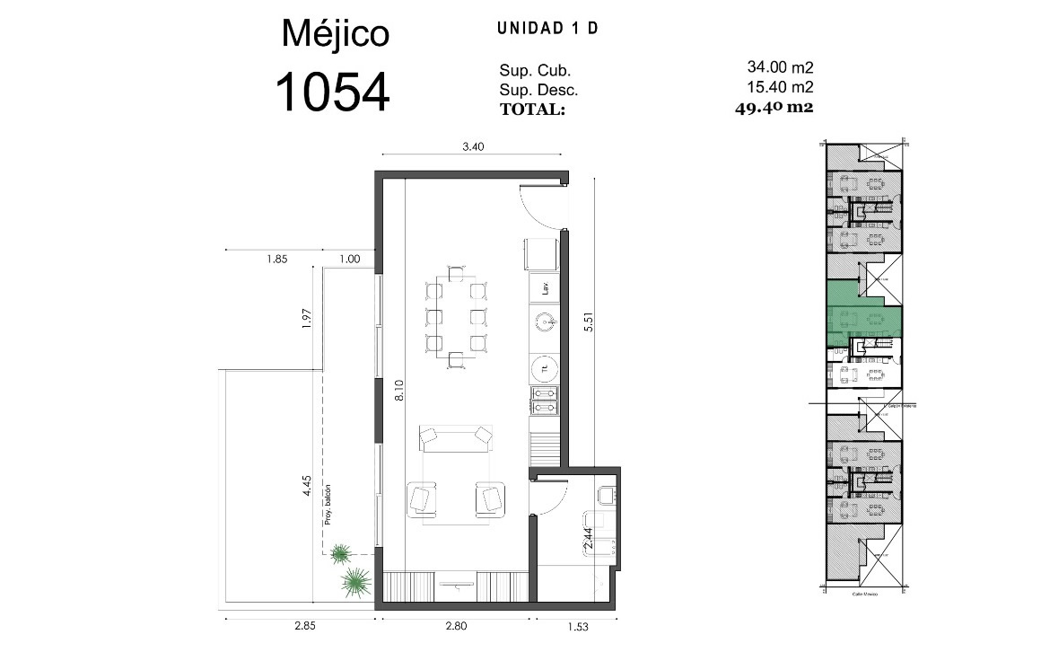 Plano 3 Mejico 1054